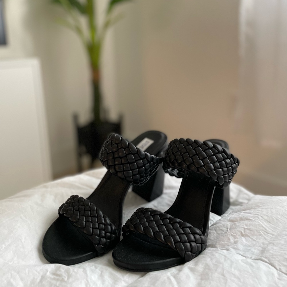 Black - Steve Madden - Daphne Block Heel